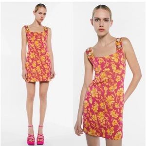 ZARA Jewel Jacquard Dress